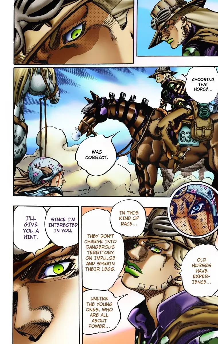 JoJo's Bizarre Adventure Steel Ball Run Colored Manga — Chapter 4 — Page 22
