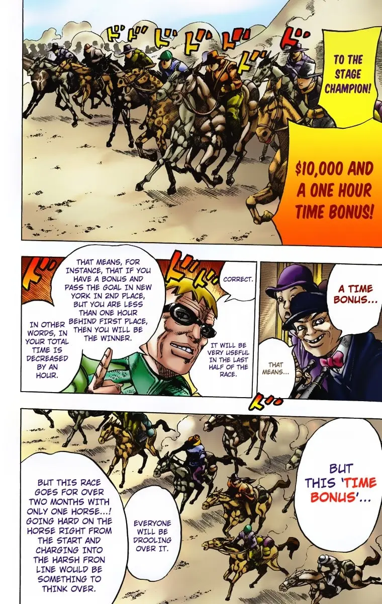 JoJo's Bizarre Adventure Steel Ball Run Colored Manga — Chapter 5 — Page 4