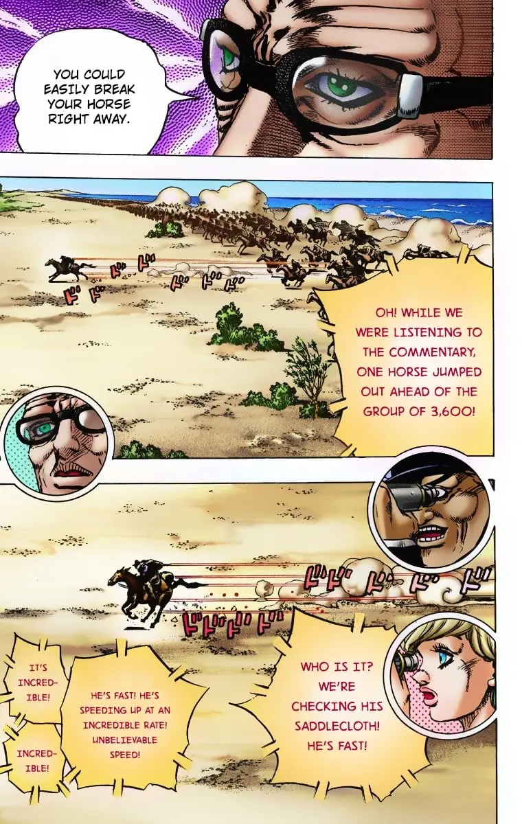 JoJo's Bizarre Adventure Steel Ball Run Colored Manga — Chapter 5 — Page 5
