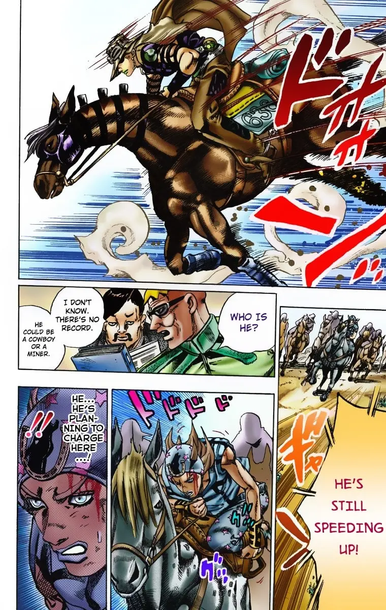 JoJo's Bizarre Adventure Steel Ball Run Colored Manga — Chapter 5 — Page 7