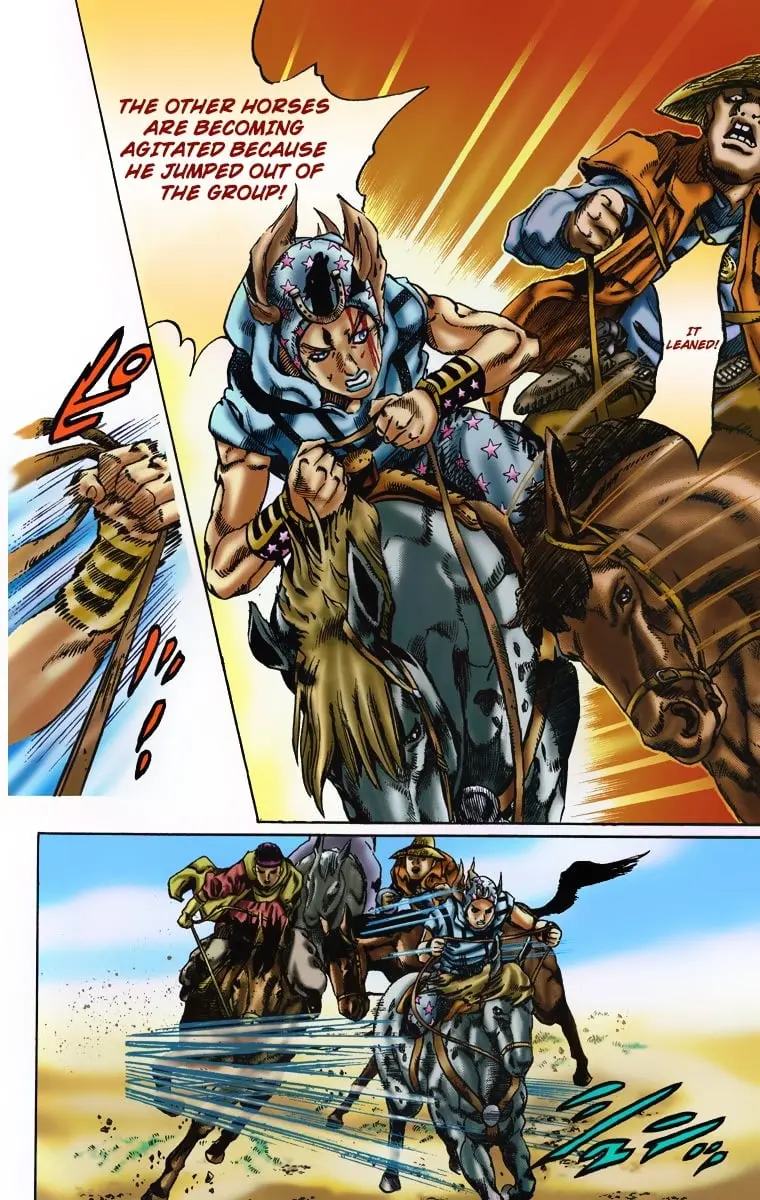 JoJo's Bizarre Adventure Steel Ball Run Colored Manga — Chapter 5 — Page 9