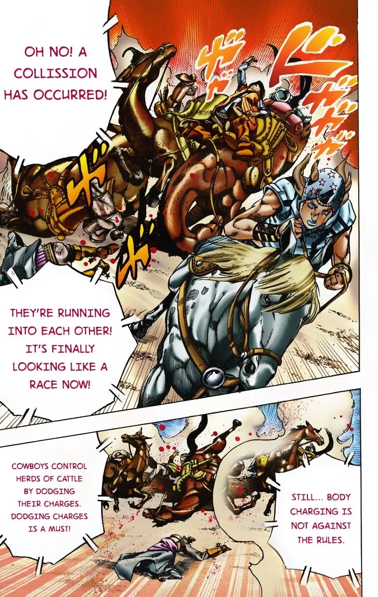 JoJo's Bizarre Adventure Steel Ball Run Colored Manga — Chapter 5 — Page 10
