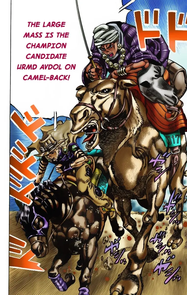 JoJo's Bizarre Adventure Steel Ball Run Colored Manga — Chapter 5 — Page 12