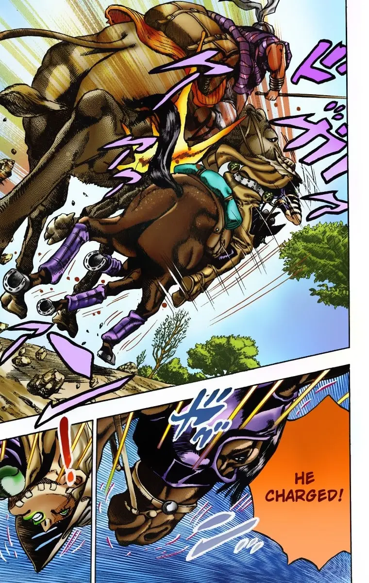 JoJo's Bizarre Adventure Steel Ball Run Colored Manga — Chapter 5 — Page 13