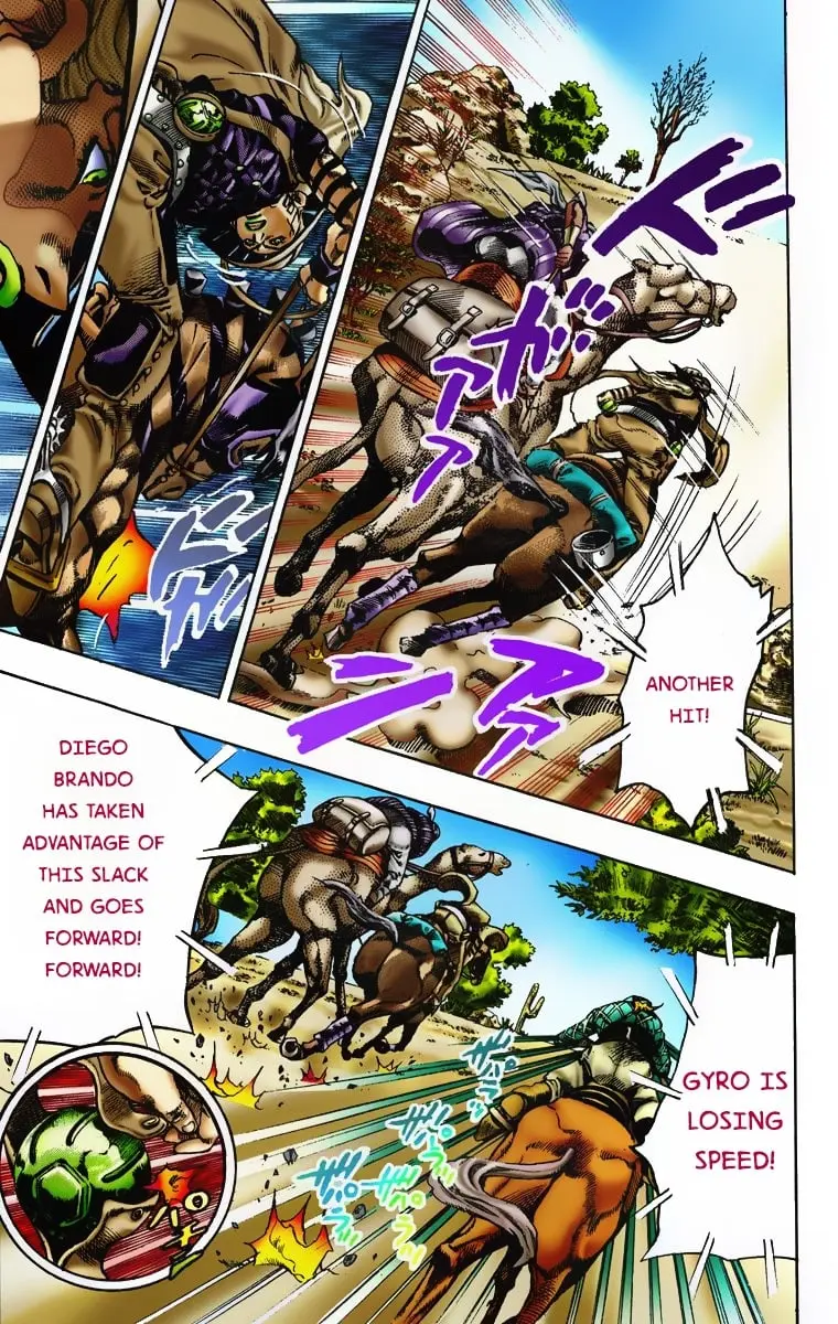 JoJo's Bizarre Adventure Steel Ball Run Colored Manga — Chapter 5 — Page 15