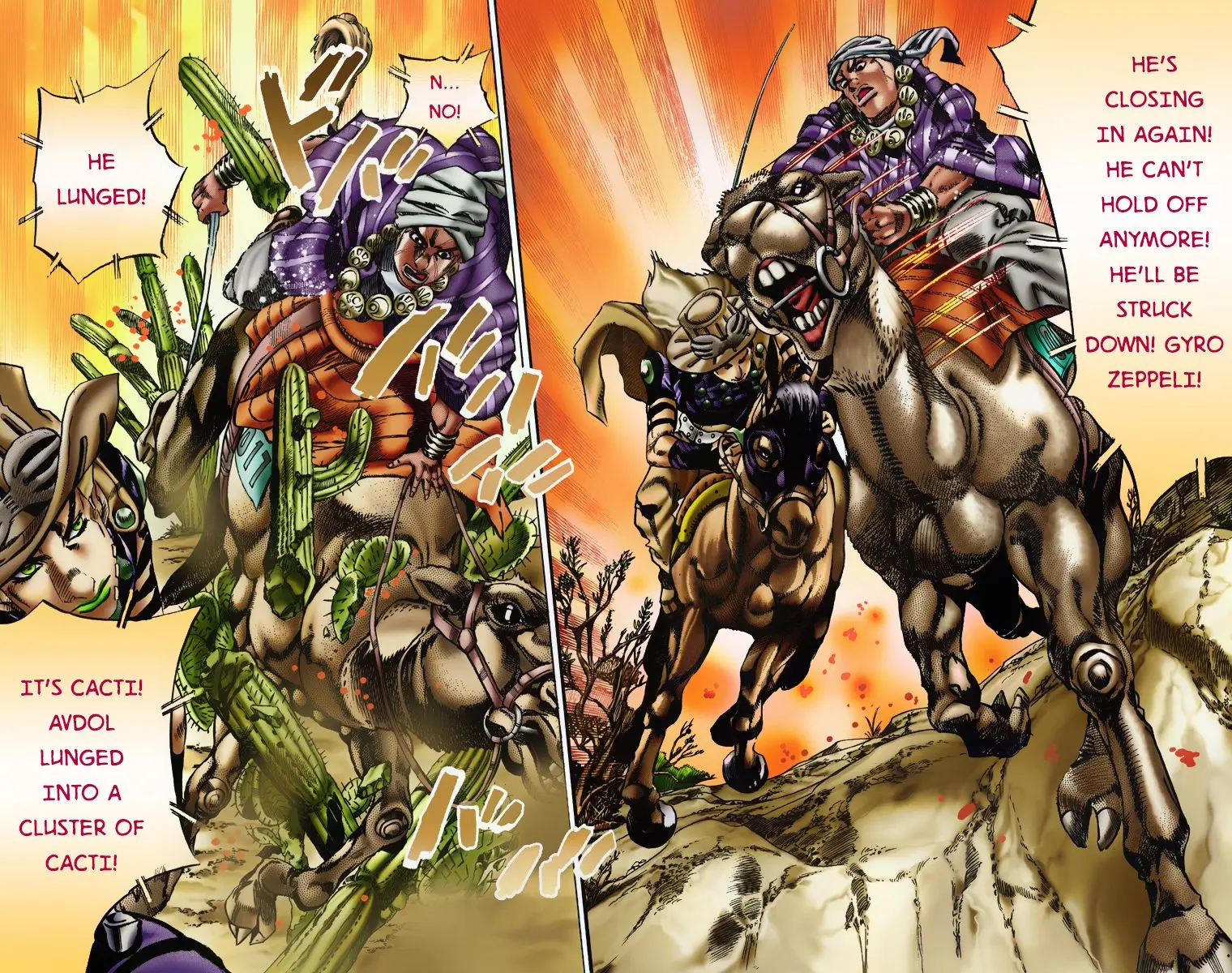 JoJo's Bizarre Adventure Steel Ball Run Colored Manga — Chapter 5 — Page 18