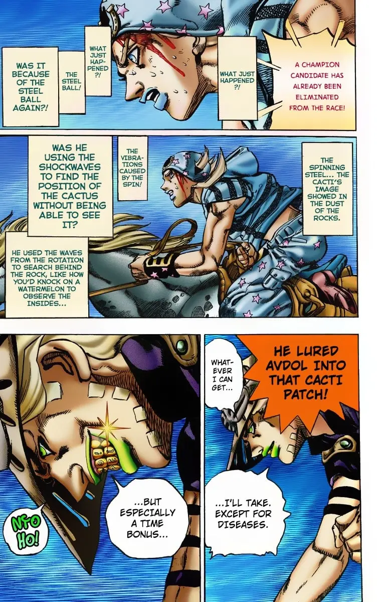 JoJo's Bizarre Adventure Steel Ball Run Colored Manga — Chapter 5 — Page 24