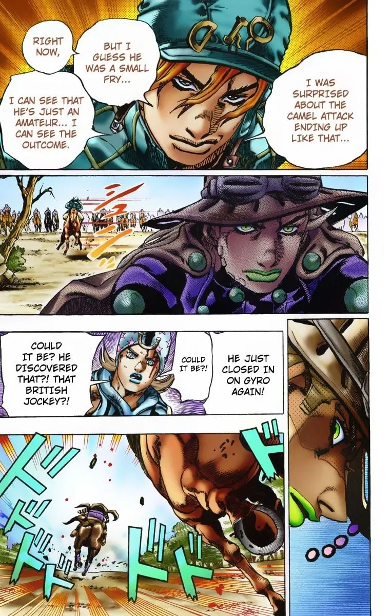 JoJo's Bizarre Adventure Steel Ball Run Colored Manga β Chapter 6 β Page 6