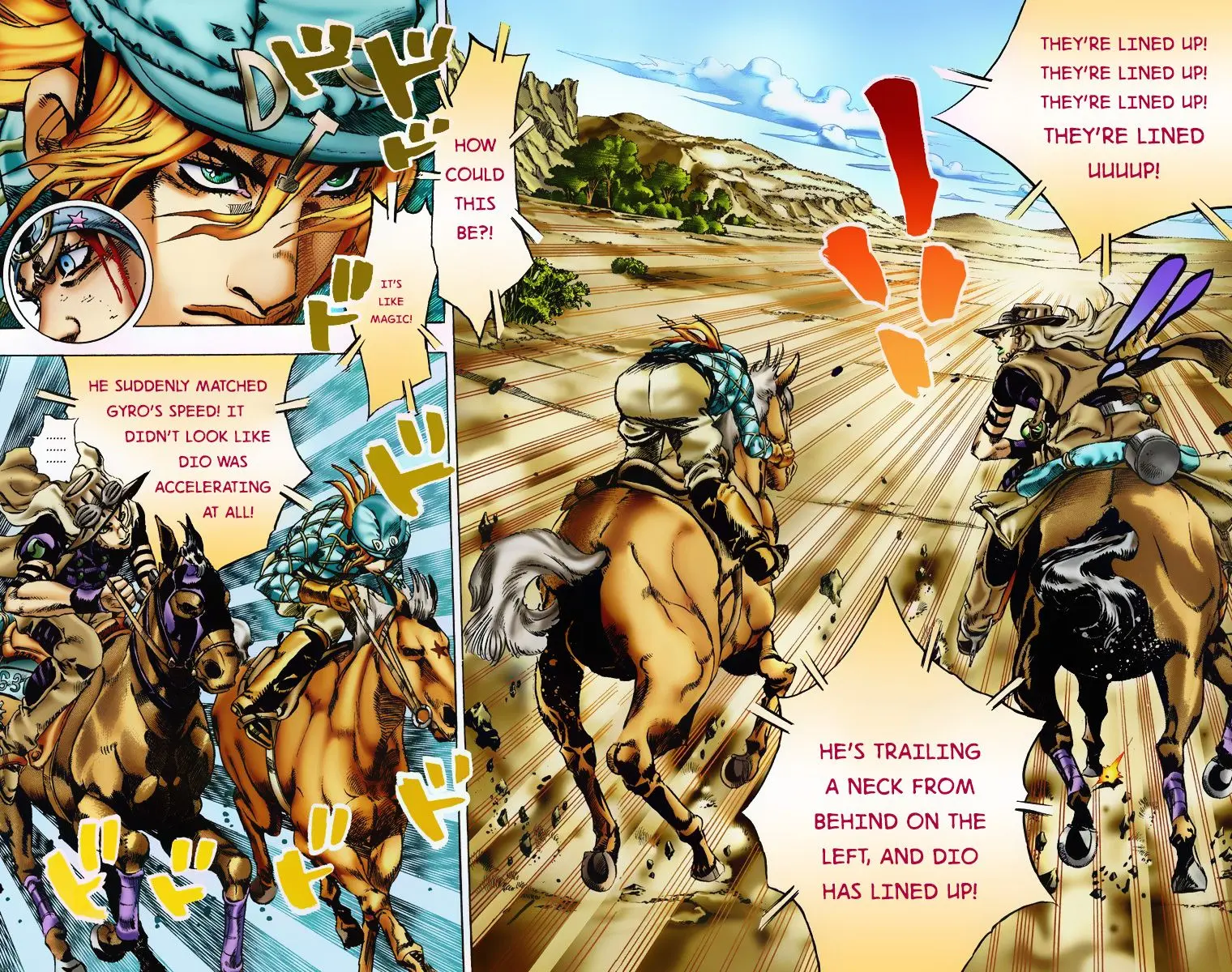 JoJo's Bizarre Adventure Steel Ball Run Colored Manga β Chapter 6 β Page 9