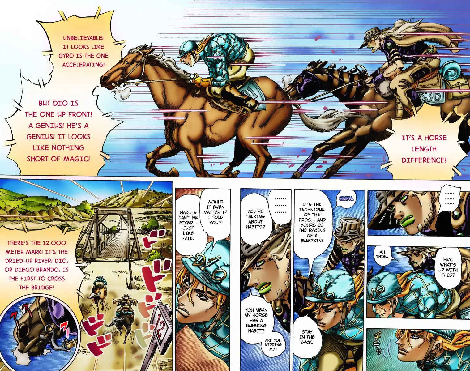 JoJo's Bizarre Adventure Steel Ball Run Colored Manga β Chapter 6 β Page 14