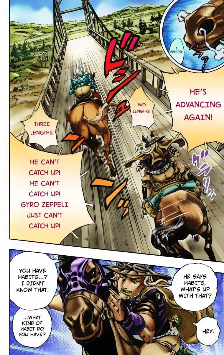 JoJo's Bizarre Adventure Steel Ball Run Colored Manga β Chapter 6 β Page 15