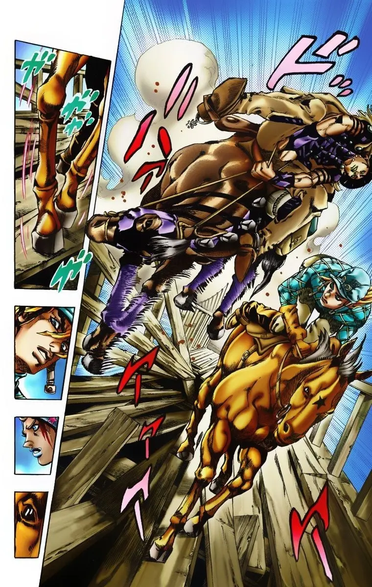 JoJo's Bizarre Adventure Steel Ball Run Colored Manga β Chapter 6 β Page 18