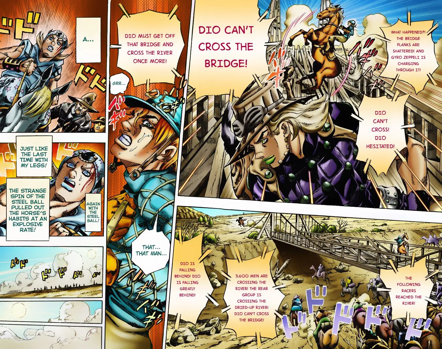 JoJo's Bizarre Adventure Steel Ball Run Colored Manga β Chapter 6 β Page 20