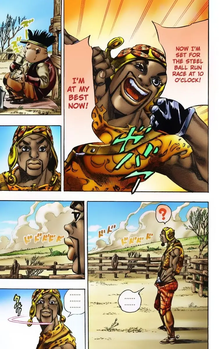 JoJo's Bizarre Adventure Steel Ball Run Colored Manga β Chapter 6 β Page 22