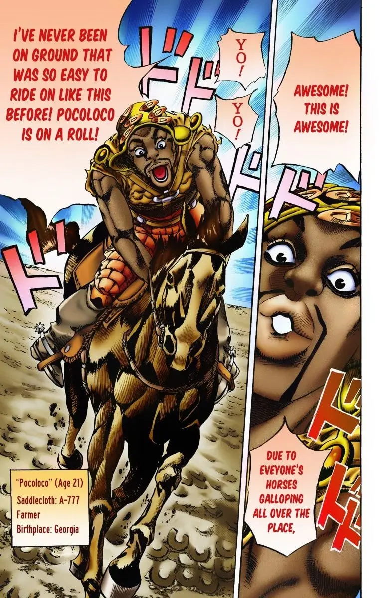 JoJo's Bizarre Adventure Steel Ball Run Colored Manga β Chapter 6 β Page 24