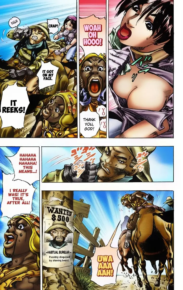 JoJo's Bizarre Adventure Steel Ball Run Colored Manga — Chapter 7 — Page 4