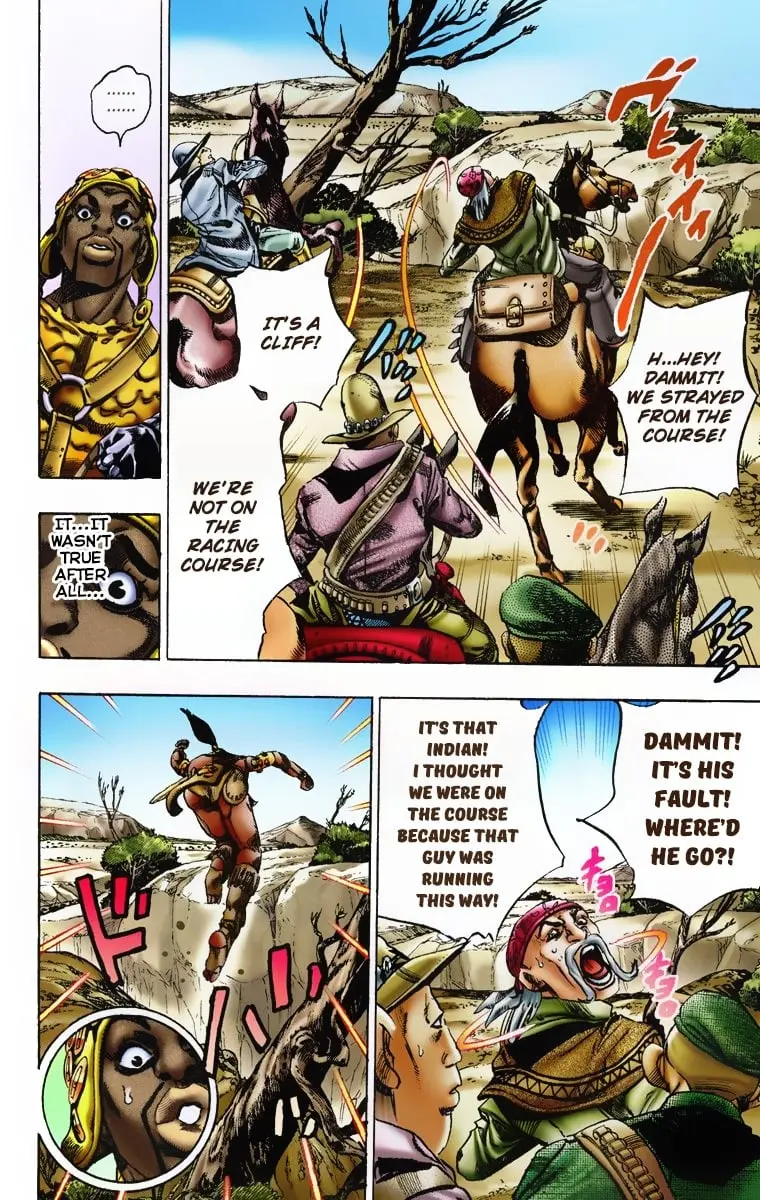 JoJo's Bizarre Adventure Steel Ball Run Colored Manga — Chapter 7 — Page 5