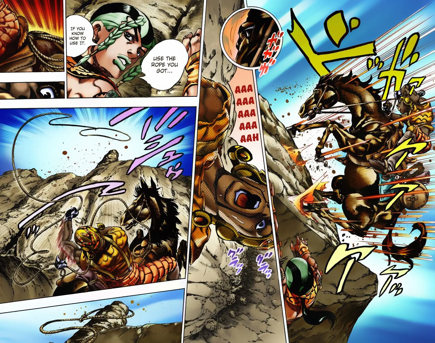 JoJo's Bizarre Adventure Steel Ball Run Colored Manga — Chapter 7 — Page 10