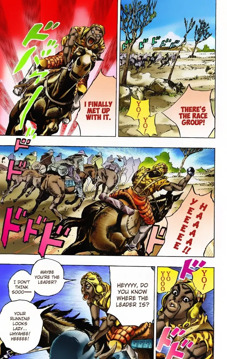 JoJo's Bizarre Adventure Steel Ball Run Colored Manga — Chapter 7 — Page 13