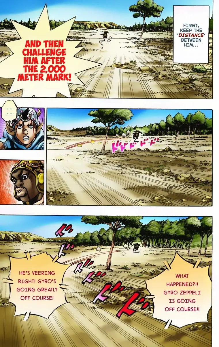 JoJo's Bizarre Adventure Steel Ball Run Colored Manga — Chapter 7 — Page 16