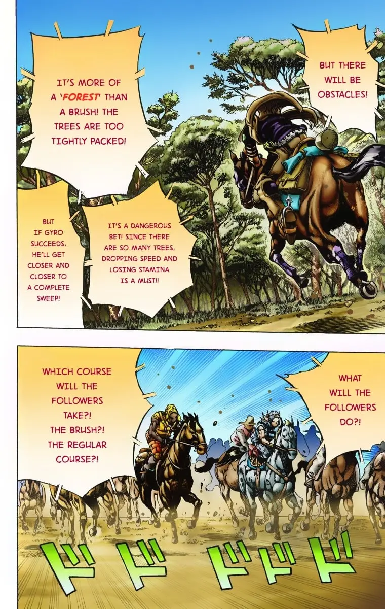 JoJo's Bizarre Adventure Steel Ball Run Colored Manga — Chapter 7 — Page 19