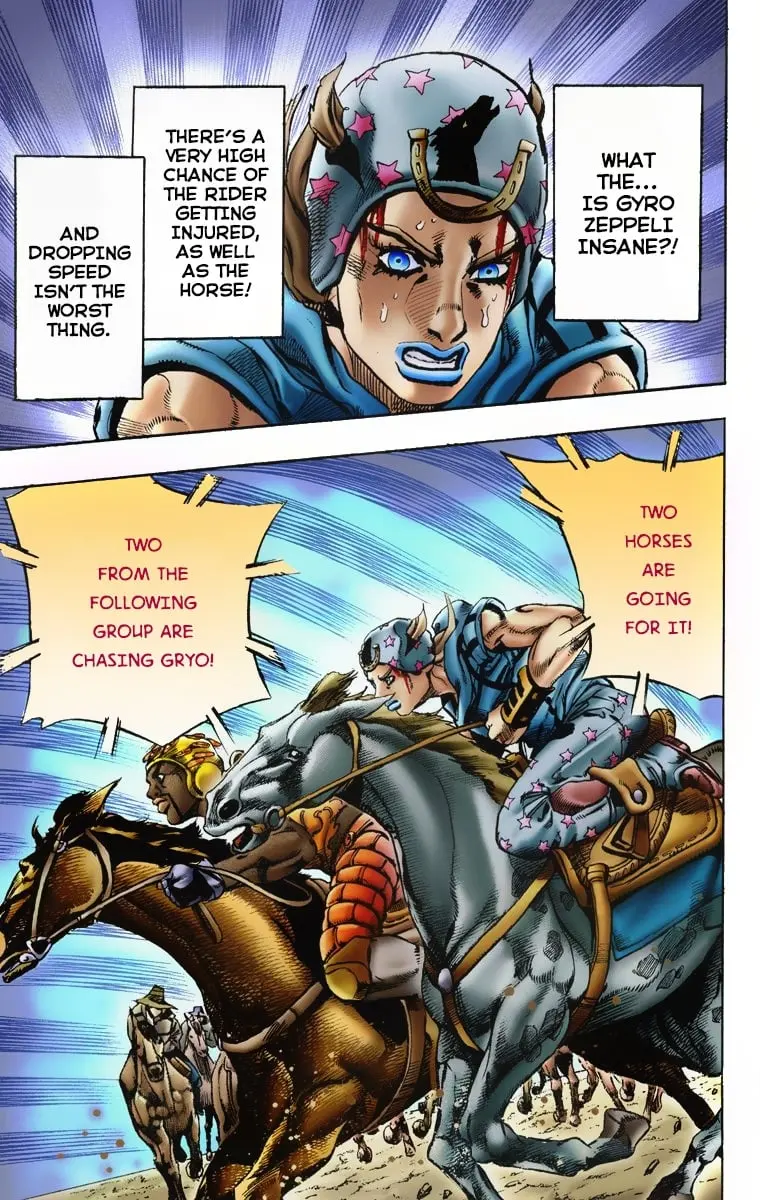 JoJo's Bizarre Adventure Steel Ball Run Colored Manga — Chapter 7 — Page 20