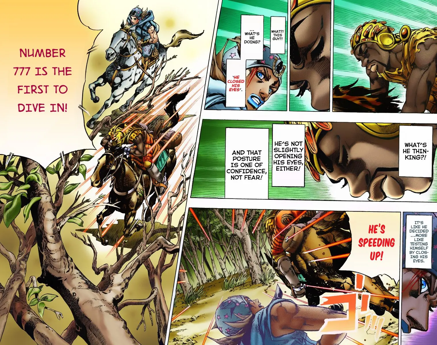 JoJo's Bizarre Adventure Steel Ball Run Colored Manga — Chapter 7 — Page 23