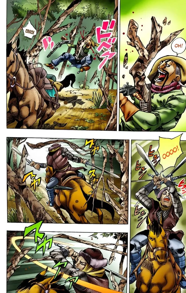 JoJo's Bizarre Adventure Steel Ball Run Colored Manga β Chapter 8 β Page 4
