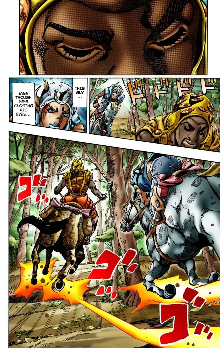 JoJo's Bizarre Adventure Steel Ball Run Colored Manga β Chapter 8 β Page 6