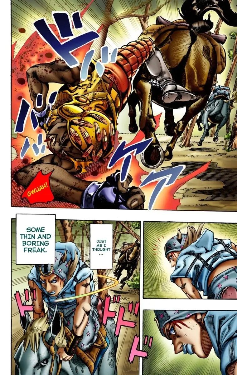 JoJo's Bizarre Adventure Steel Ball Run Colored Manga β Chapter 8 β Page 11