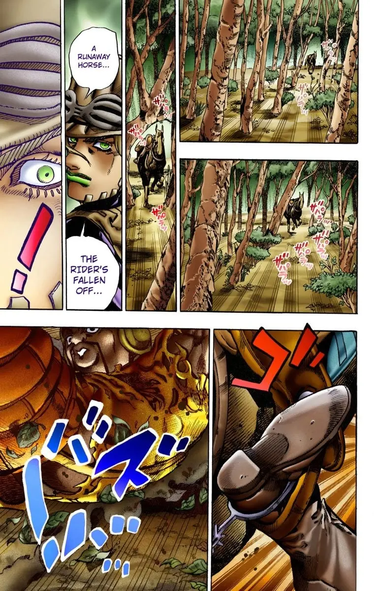 JoJo's Bizarre Adventure Steel Ball Run Colored Manga β Chapter 8 β Page 14