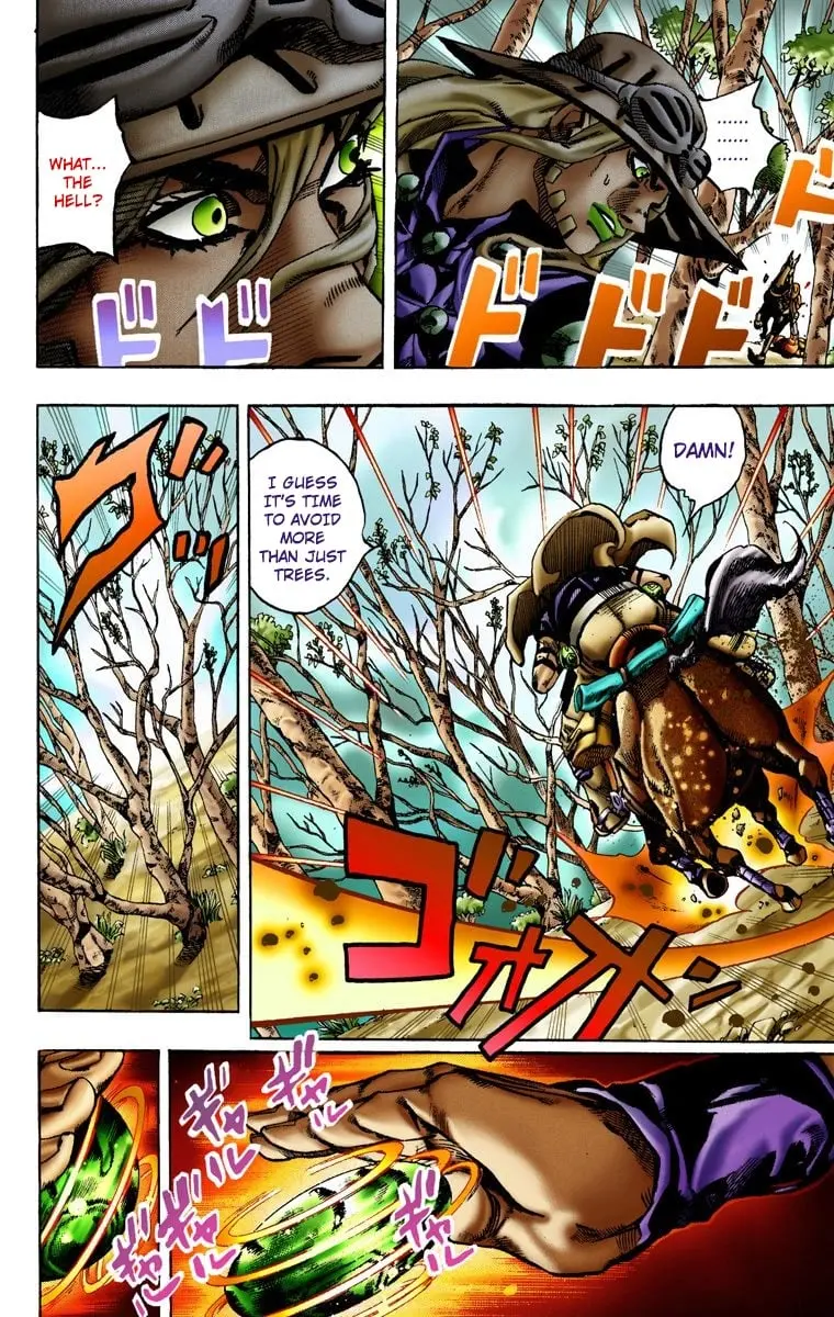 JoJo's Bizarre Adventure Steel Ball Run Colored Manga β Chapter 8 β Page 18
