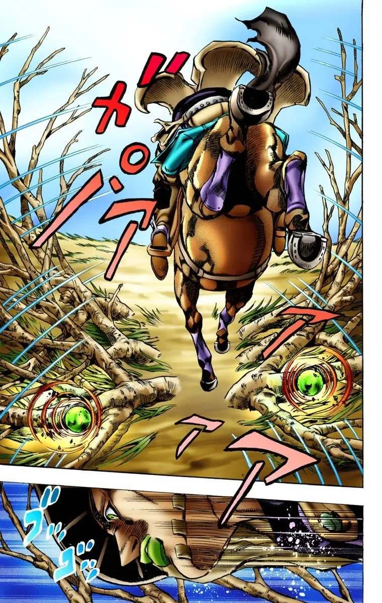 JoJo's Bizarre Adventure Steel Ball Run Colored Manga β Chapter 8 β Page 21