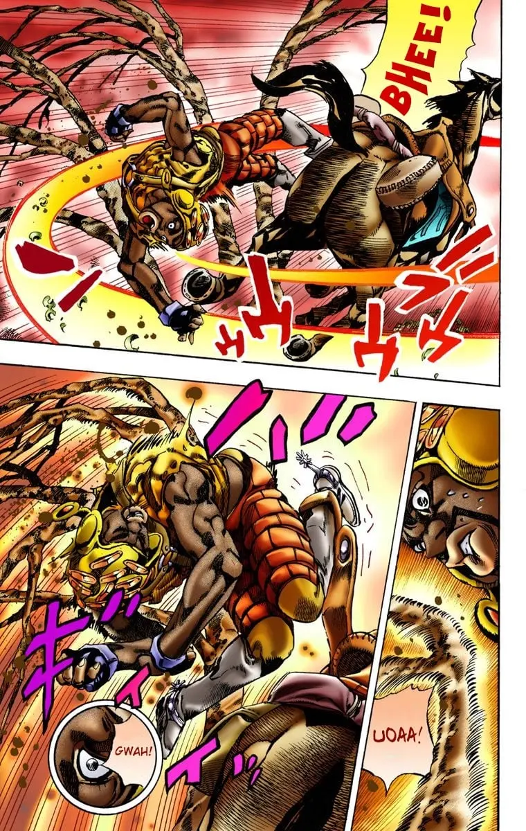 JoJo's Bizarre Adventure Steel Ball Run Colored Manga β Chapter 8 β Page 23