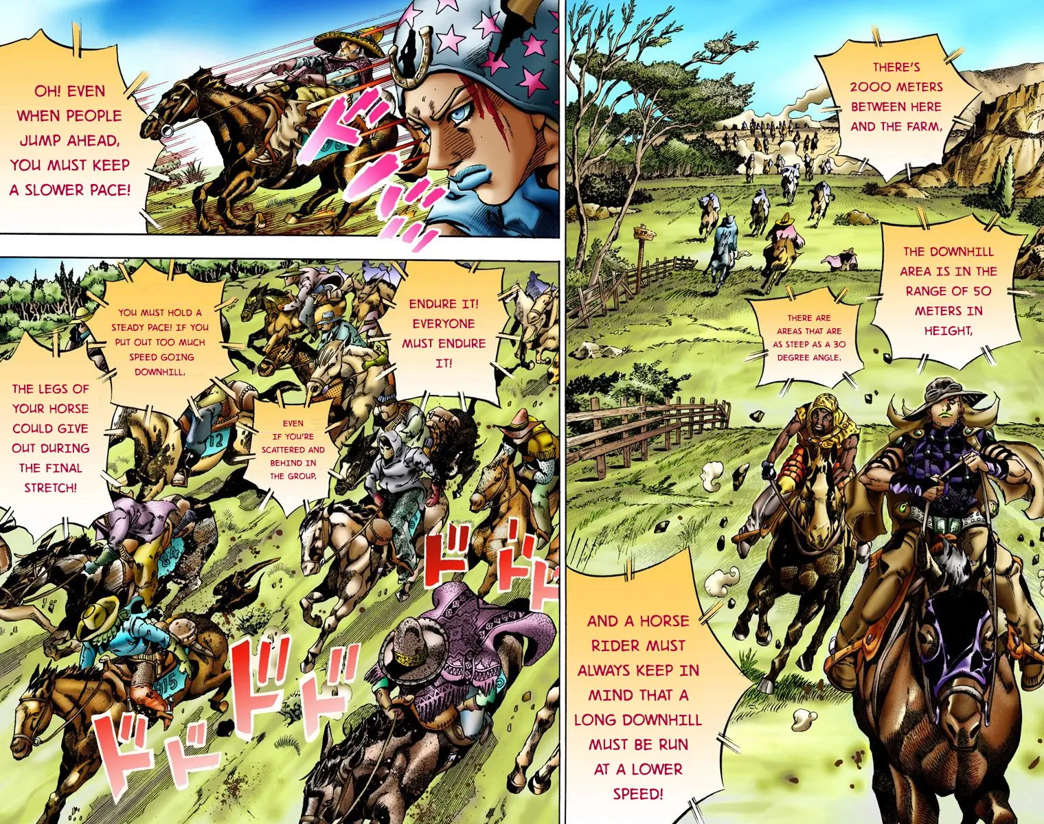 JoJo's Bizarre Adventure Steel Ball Run Colored Manga β Chapter 9 β Page 2