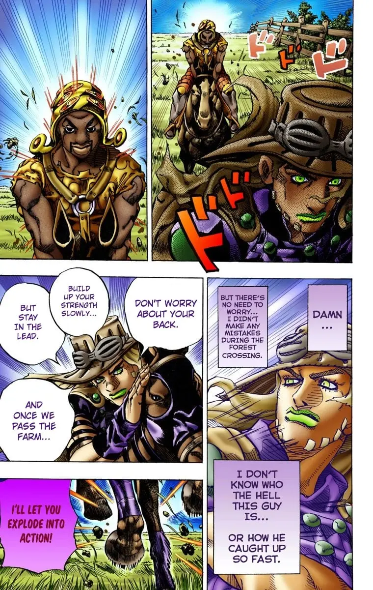 JoJo's Bizarre Adventure Steel Ball Run Colored Manga β Chapter 9 β Page 4