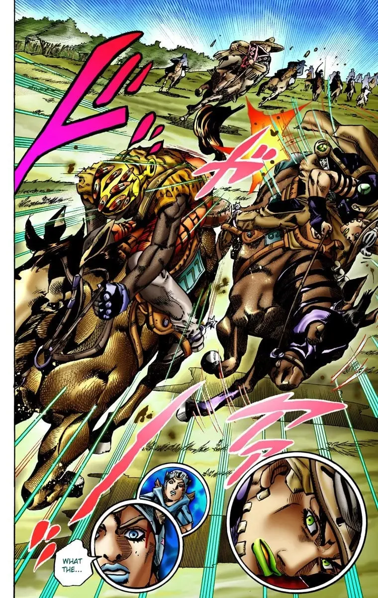 JoJo's Bizarre Adventure Steel Ball Run Colored Manga β Chapter 9 β Page 10