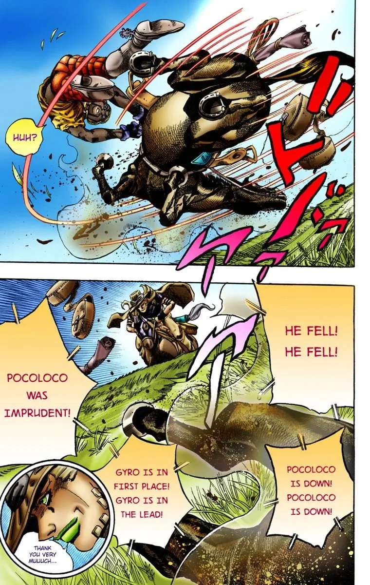JoJo's Bizarre Adventure Steel Ball Run Colored Manga β Chapter 9 β Page 17