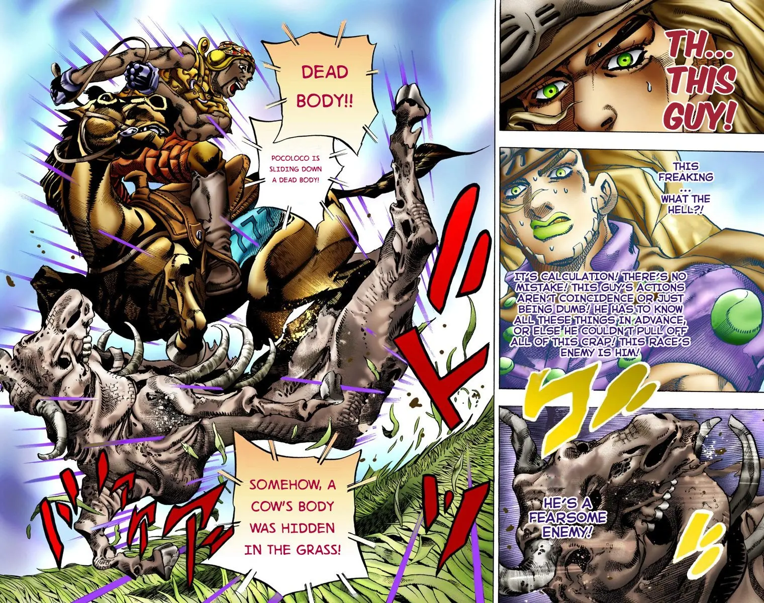 JoJo's Bizarre Adventure Steel Ball Run Colored Manga β Chapter 9 β Page 20