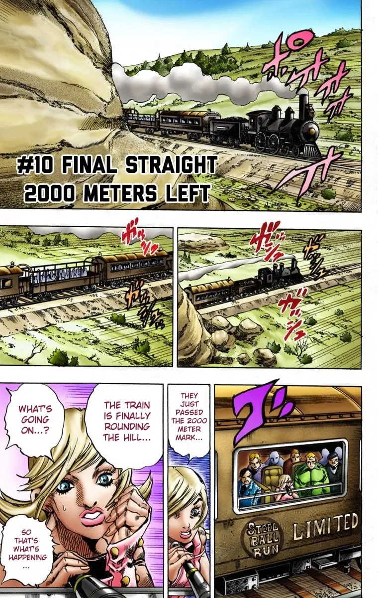 JoJo's Bizarre Adventure Steel Ball Run Colored Manga β Chapter 10 β Page 1