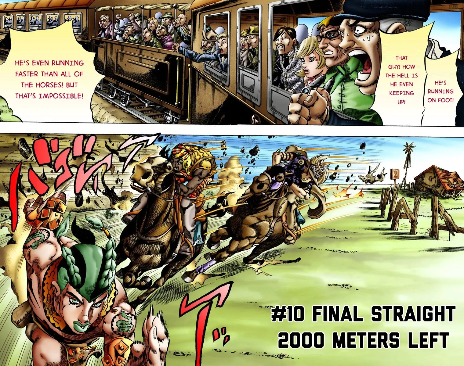 JoJo's Bizarre Adventure Steel Ball Run Colored Manga β Chapter 10 β Page 2