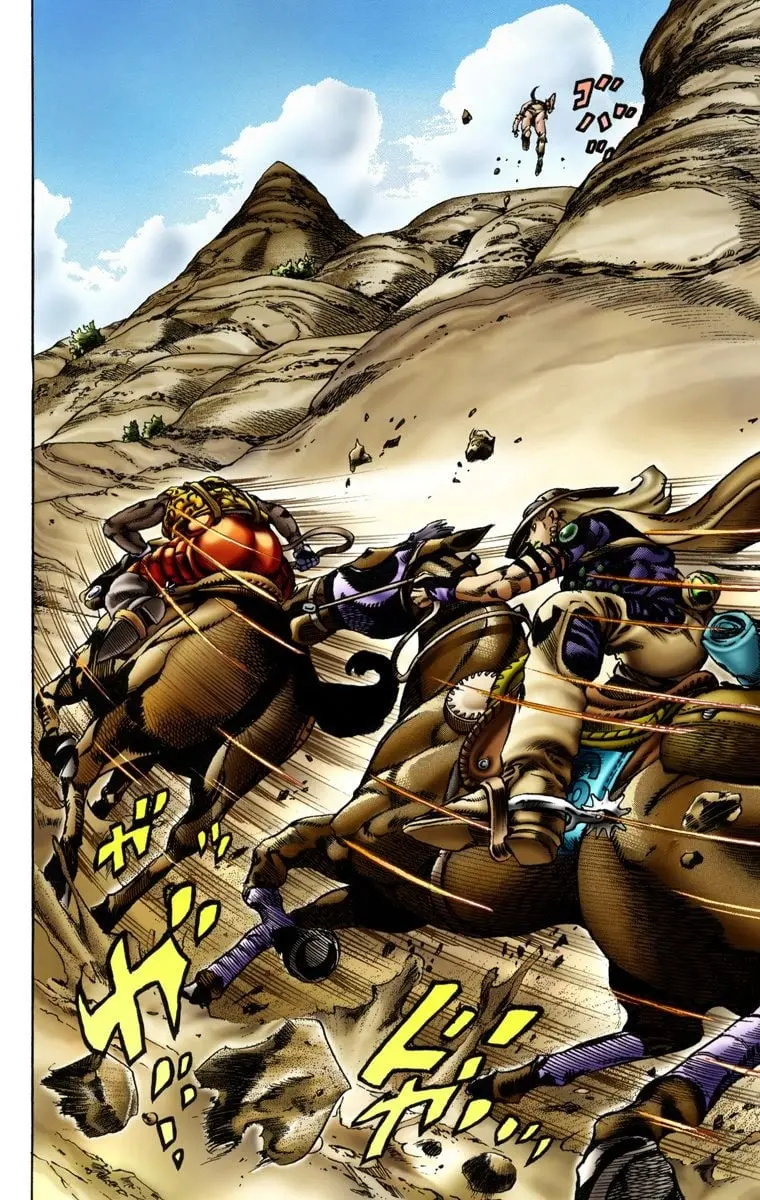 JoJo's Bizarre Adventure Steel Ball Run Colored Manga β Chapter 10 β Page 9