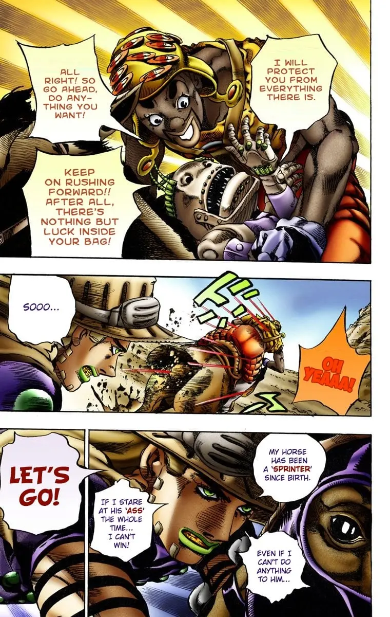 JoJo's Bizarre Adventure Steel Ball Run Colored Manga β Chapter 10 β Page 12