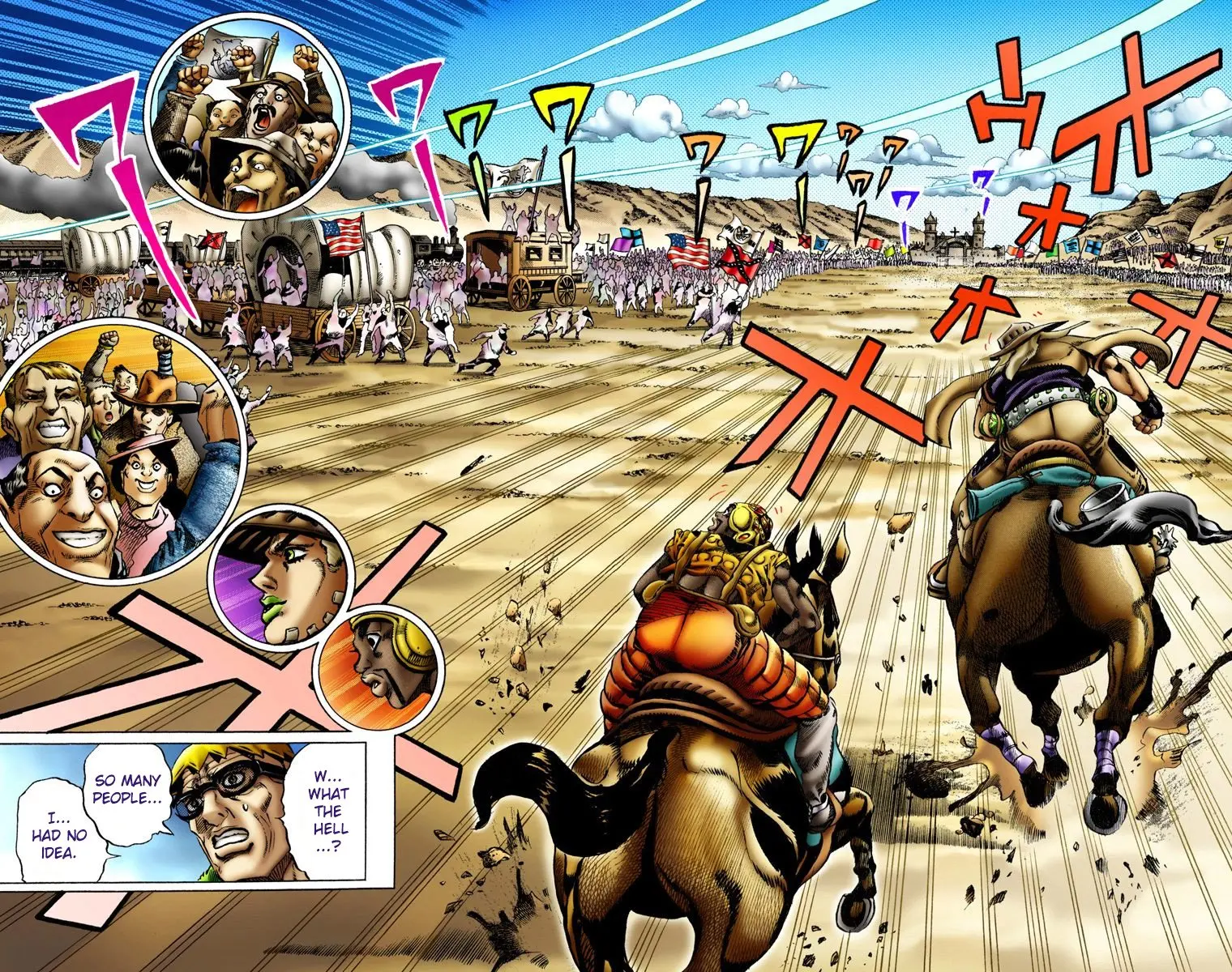 JoJo's Bizarre Adventure Steel Ball Run Colored Manga β Chapter 10 β Page 14