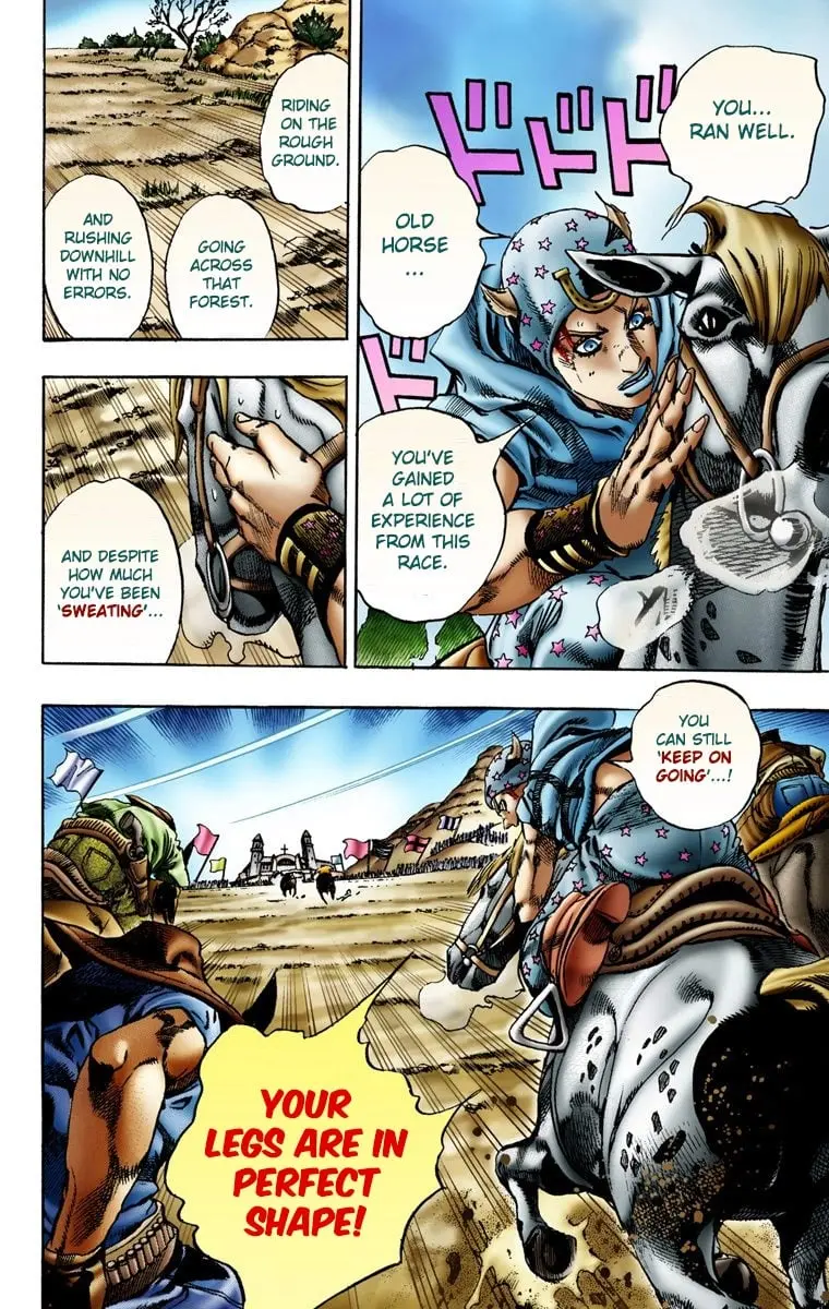 JoJo's Bizarre Adventure Steel Ball Run Colored Manga β Chapter 10 β Page 17