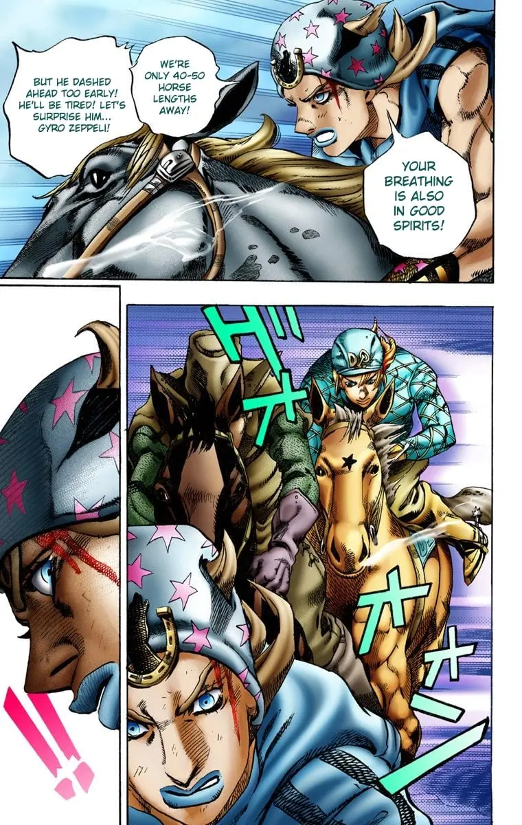 JoJo's Bizarre Adventure Steel Ball Run Colored Manga β Chapter 10 β Page 18