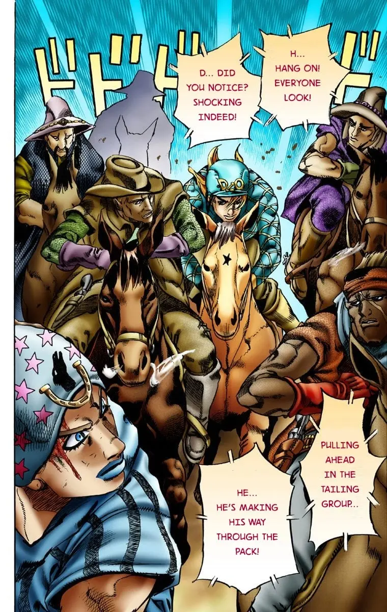 JoJo's Bizarre Adventure Steel Ball Run Colored Manga β Chapter 10 β Page 19