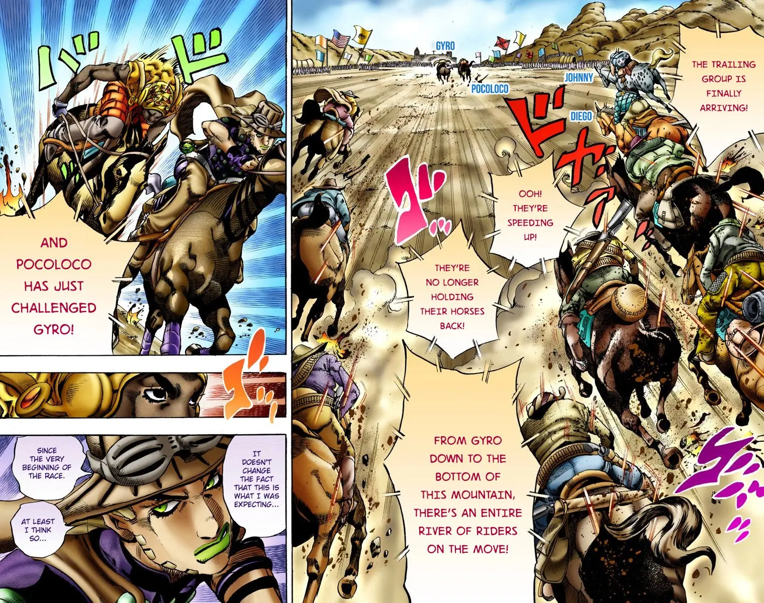 JoJo's Bizarre Adventure Steel Ball Run Colored Manga β Chapter 10 β Page 24