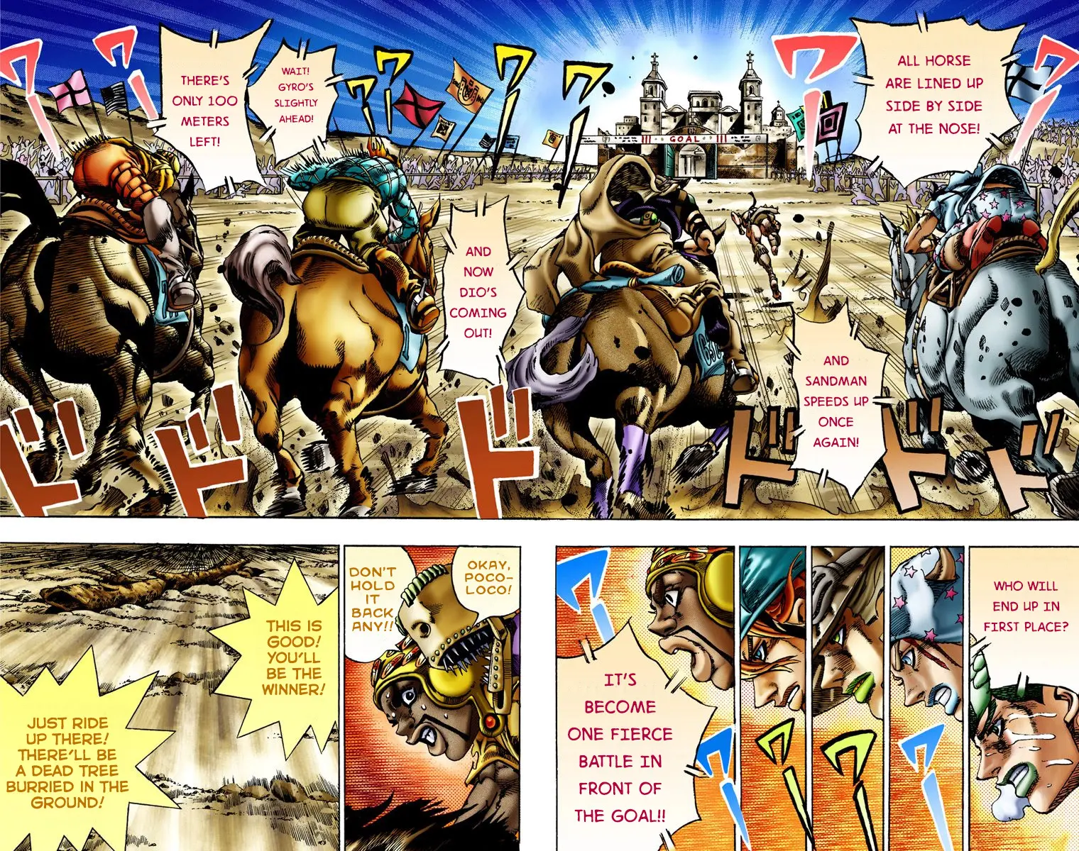 JoJo's Bizarre Adventure Steel Ball Run Colored Manga β Chapter 11 β Page 15