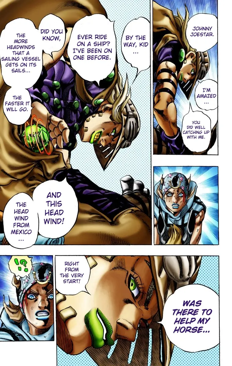JoJo's Bizarre Adventure Steel Ball Run Colored Manga β Chapter 11 β Page 18